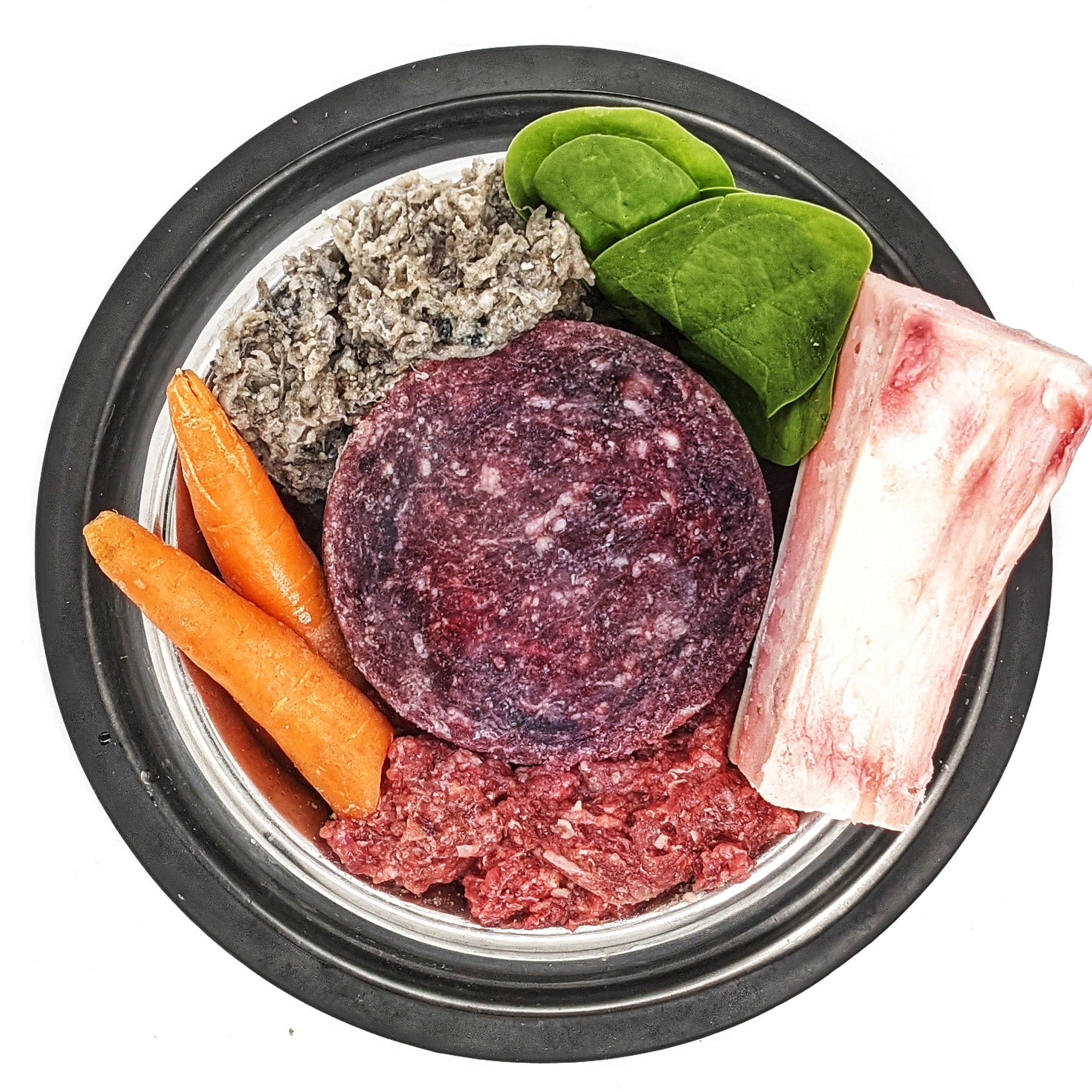 Dog food with outlet raw meat